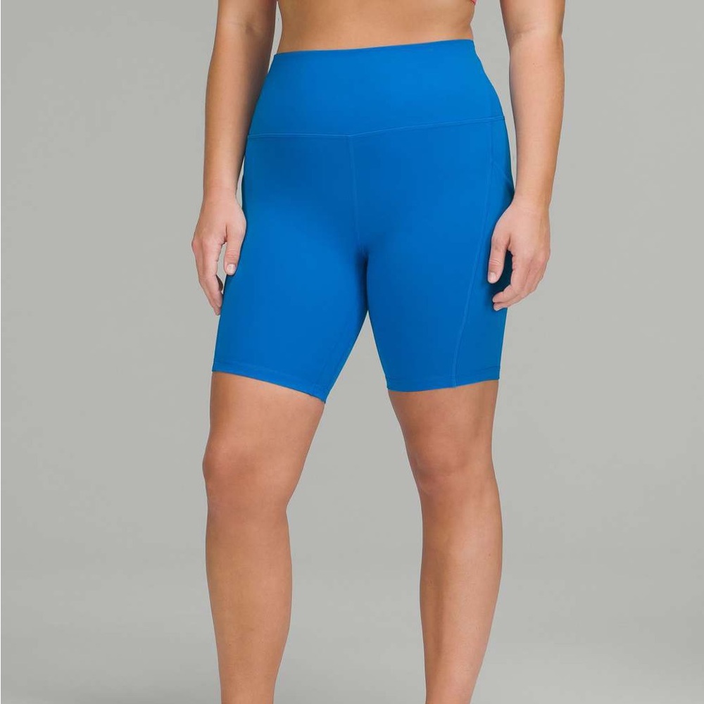 Lululemon Align High Rise Shorts w/ Pockets 8” Poolside